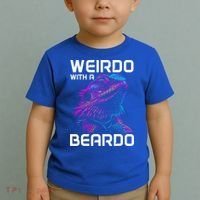 Bearded Dragon Funny Reptile Lover Toddler T-Shirt thumb 2