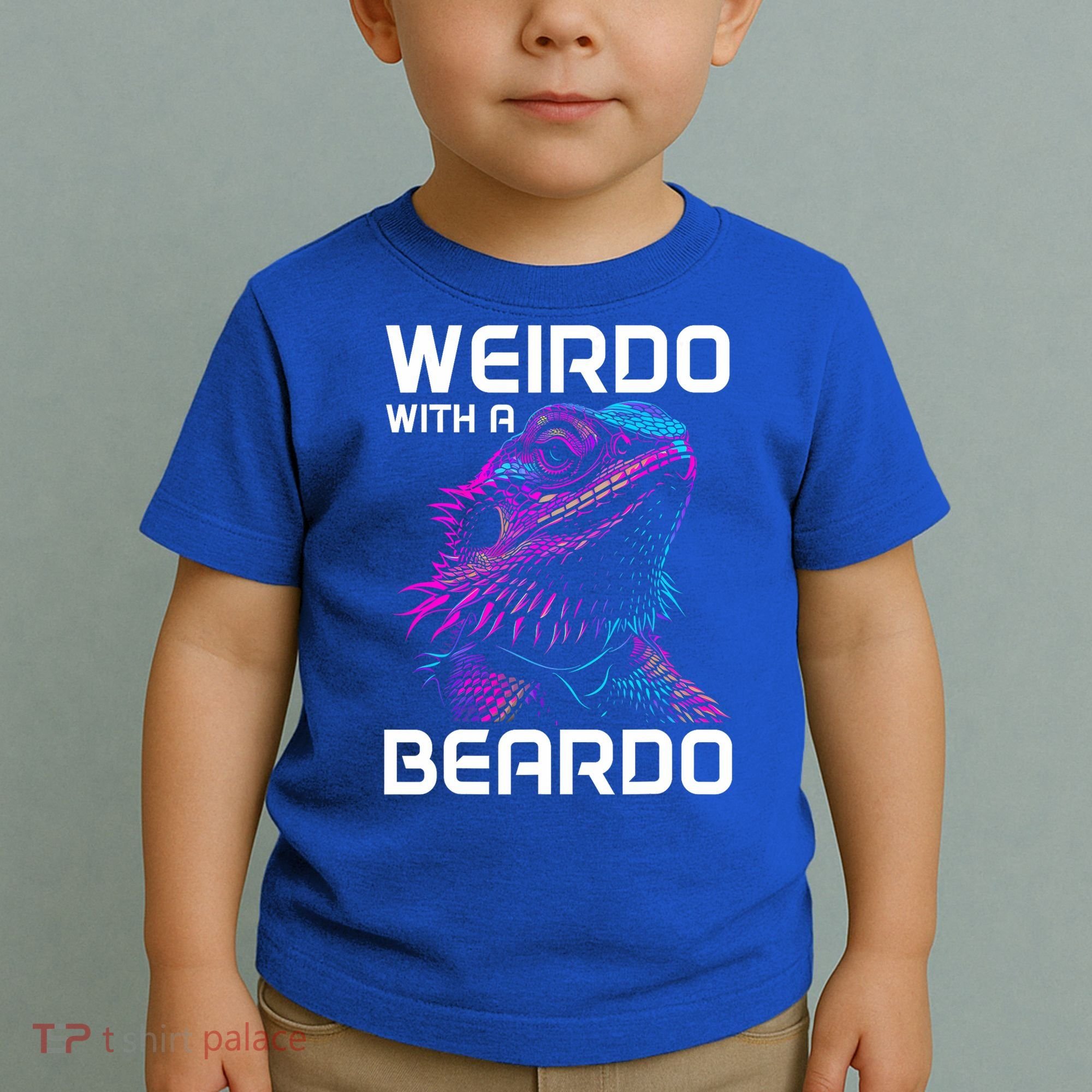 Bearded Dragon Funny Reptile Lover Toddler T-Shirt