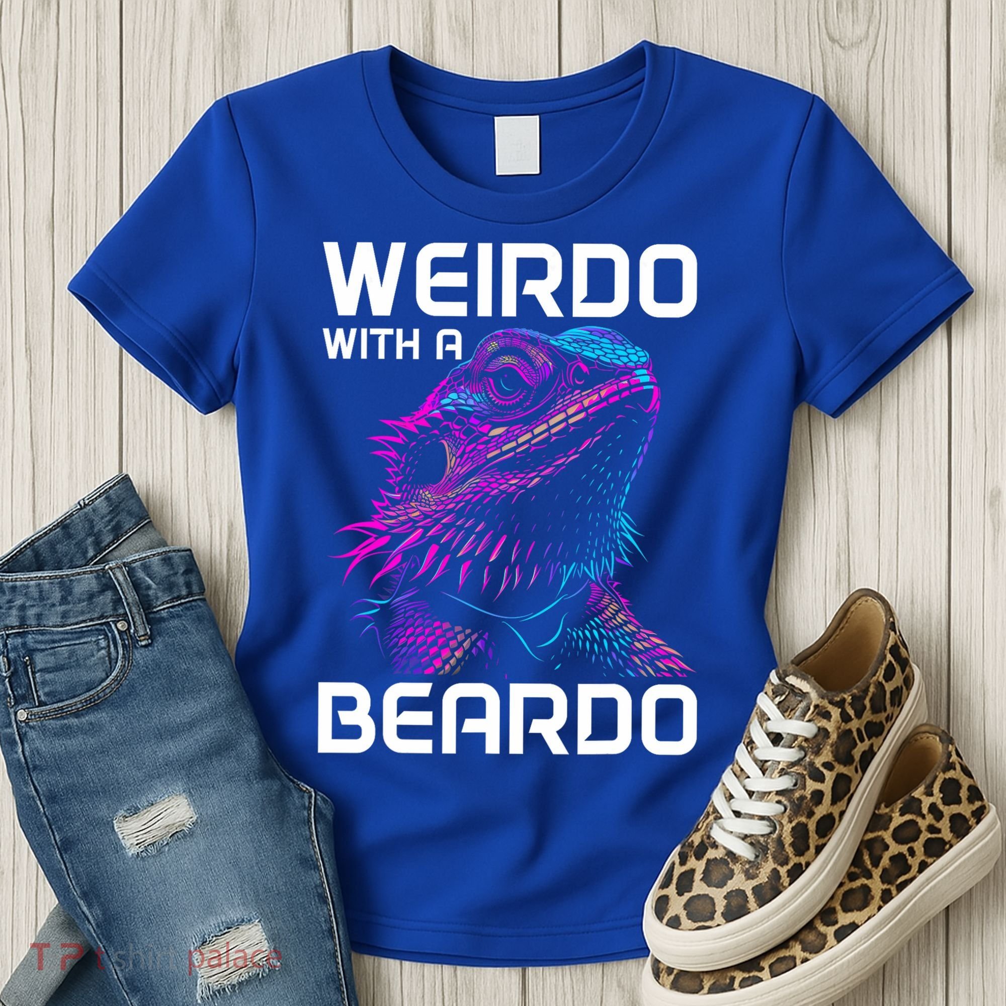 Bearded Dragon Funny Reptile Lover Women's T-Shirt