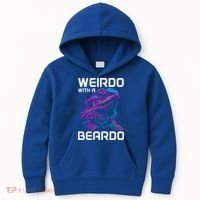 Bearded Dragon Funny Reptile Lover Kids Hoodie thumb 0