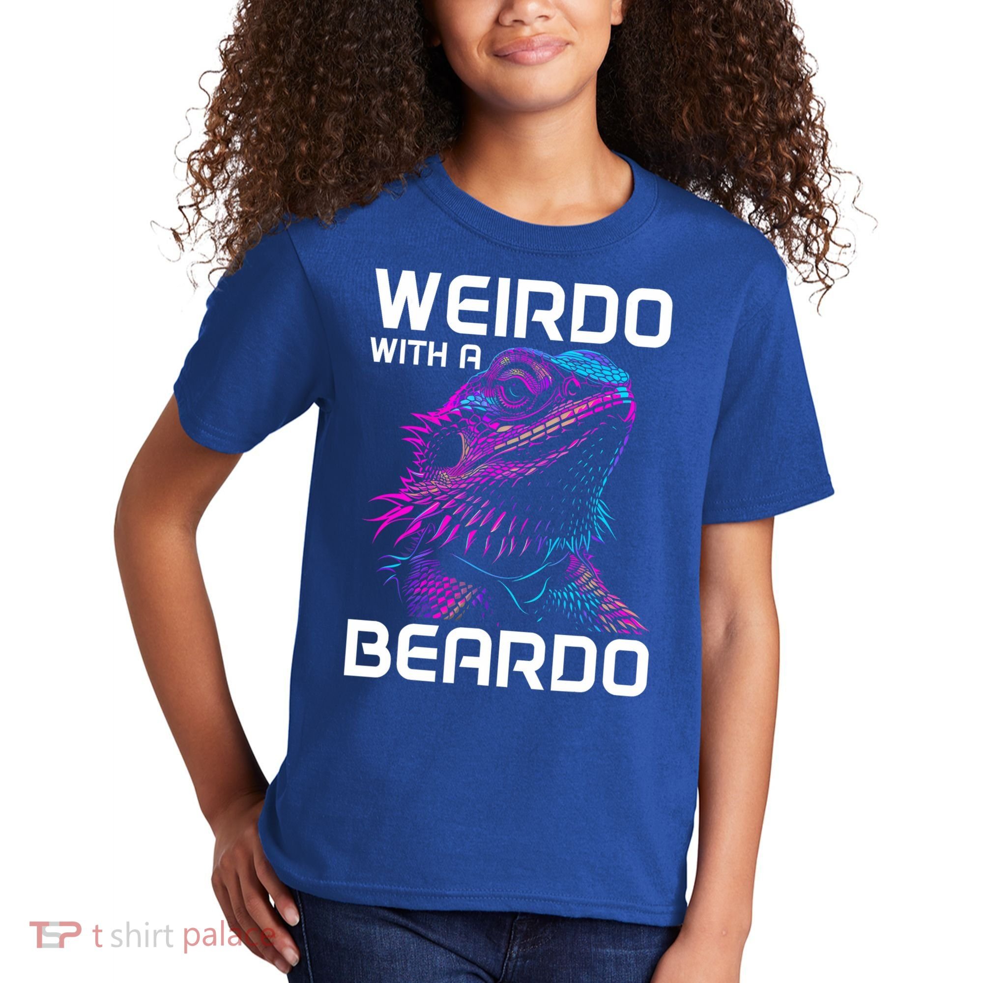 Bearded Dragon Funny Reptile Lover Kids T-Shirt