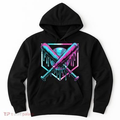 Baseball Drip For Ice Cream Drip Hoodie