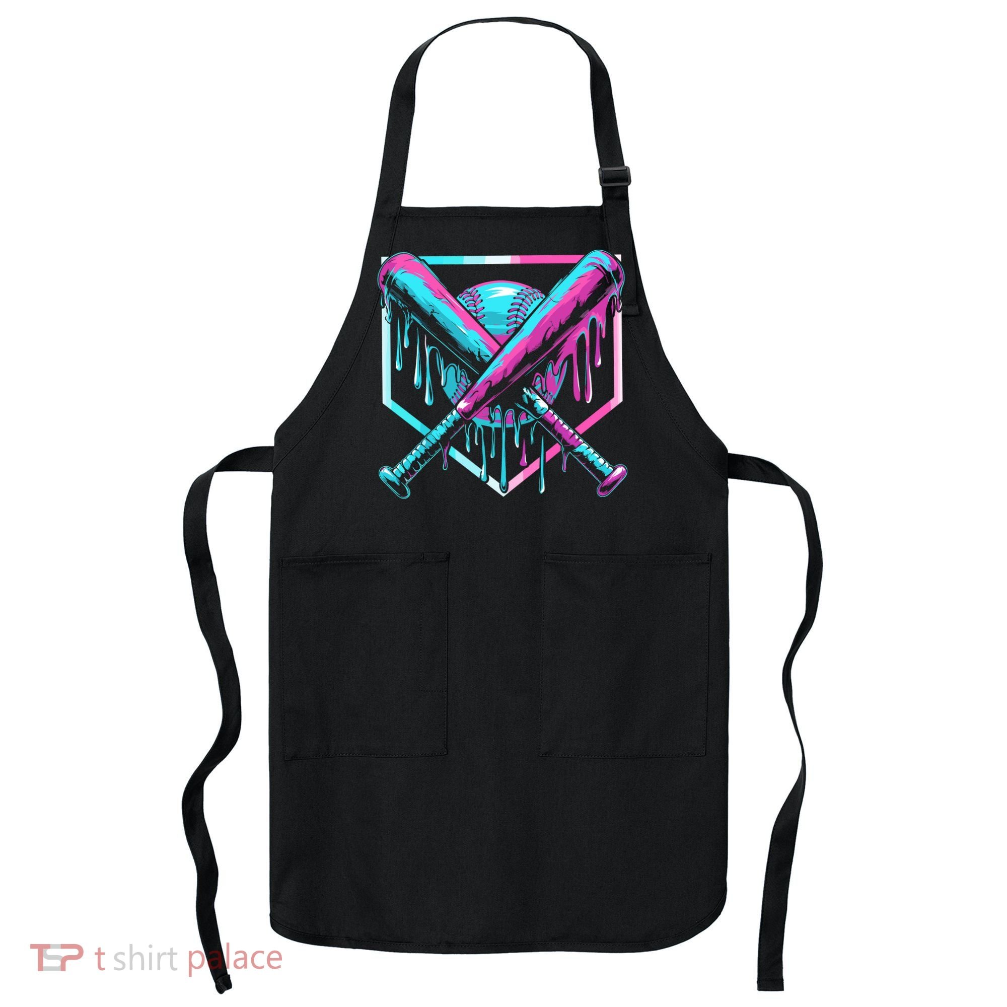 Baseball Drip For Ice Cream Drip Apron