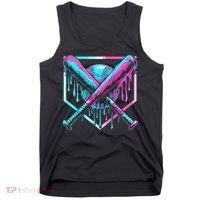Baseball Drip For Ice Cream Drip Tank Top thumb 0