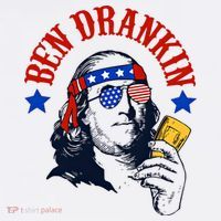 Ben Drankin Funny Fourth Of July 4th Of July Ben Drinking Patry Long Sleeve Shirt thumb 2
