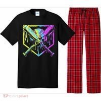 Baseball Drip For Ice Cream Drip Baseball Pajama Set thumb 0