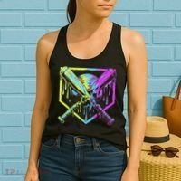 Baseball Drip For Ice Cream Drip Baseball Women's Tank Top thumb 2