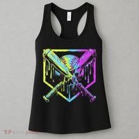 Baseball Drip For Ice Cream Drip Baseball Women's Tank Top thumb 3