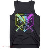 Baseball Drip For Ice Cream Drip Baseball Tank Top thumb 0