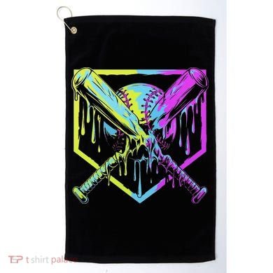 Baseball Drip For Ice Cream Drip Baseball Golf Towel