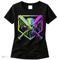 Baseball Drip For Ice Cream Drip Baseball Women's T-Shirt thumb 0