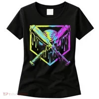 Baseball Drip For Ice Cream Drip Baseball Women's T-Shirt thumb 0