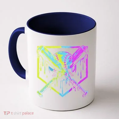 Baseball Drip For Ice Cream Drip Baseball Coffee Mug