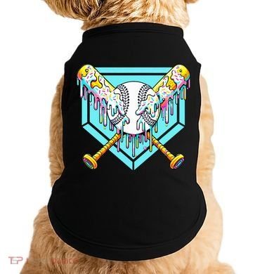 Baseball Drip For Ice Cream Drip Yout.h Baseball Doggie Tank