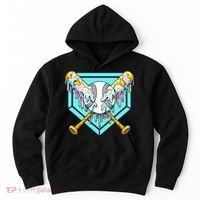 Baseball Drip For Ice Cream Drip Yout.h Baseball Hoodie thumb 0
