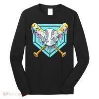 Baseball Drip For Ice Cream Drip Yout.h Baseball Long Sleeve Shirt thumb 0