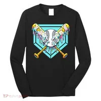 Baseball Drip For Ice Cream Drip Yout.h Baseball Long Sleeve Shirt thumb 0