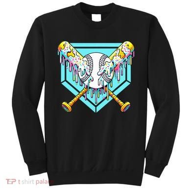 Baseball Drip For Ice Cream Drip Yout.h Baseball Sweatshirt