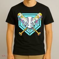 Baseball Drip For Ice Cream Drip Yout.h Baseball T-Shirt thumb 3