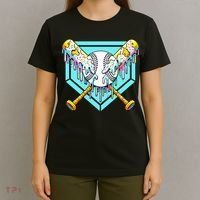 Baseball Drip For Ice Cream Drip Yout.h Baseball T-Shirt thumb 4