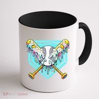Baseball Drip For Ice Cream Drip Yout.h Baseball Coffee Mug thumb 1
