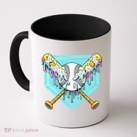 Baseball Drip For Ice Cream Drip Yout.h Baseball Coffee Mug thumb 0