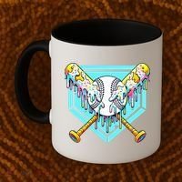 Baseball Drip For Ice Cream Drip Yout.h Baseball Coffee Mug thumb 2