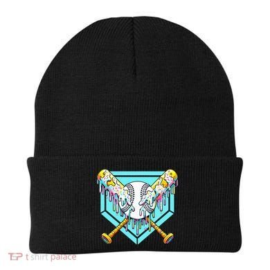 Baseball Drip For Ice Cream Drip Yout.h Baseball Beanie