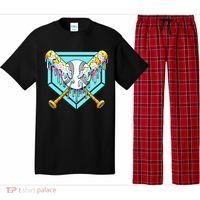 Baseball Drip For Ice Cream Drip Yout.h Baseball Pajama Set thumb 0