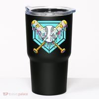 Baseball Drip For Ice Cream Drip Yout.h Baseball Tumbler thumb 0