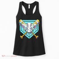 Baseball Drip For Ice Cream Drip Yout.h Baseball Women's Tank Top thumb 0