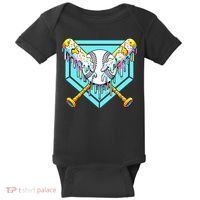 Baseball Drip For Ice Cream Drip Yout.h Baseball Baby Bodysuit thumb 0