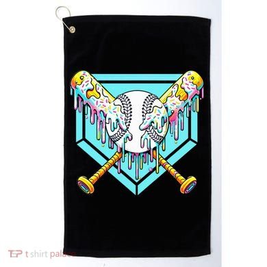 Baseball Drip For Ice Cream Drip Yout.h Baseball Golf Towel