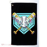 Baseball Drip For Ice Cream Drip Yout.h Baseball Golf Towel thumb 0