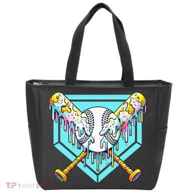 Baseball Drip For Ice Cream Drip Yout.h Baseball Tote Bag