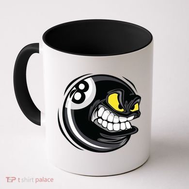 Billiards Dad Funny 8 Ball Angry Billiards Gift For Father’s Day Coffee Mug