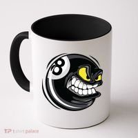 Billiards Dad Funny 8 Ball Angry Billiards Gift For Father’s Day Coffee Mug thumb 0