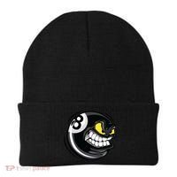 Billiards Dad Funny 8 Ball Angry Billiards Gift For Father’s Day Beanie thumb 0