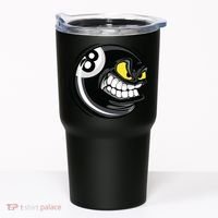Billiards Dad Funny 8 Ball Angry Billiards Gift For Father’s Day Tumbler thumb 0
