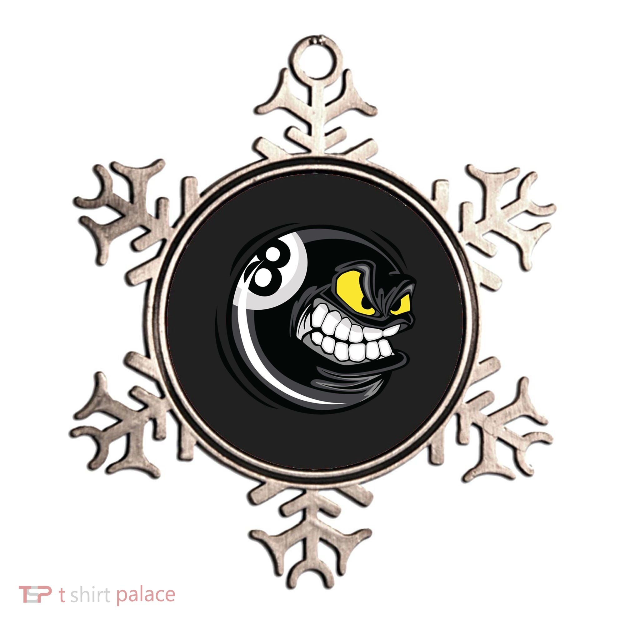 Billiards Dad Funny 8 Ball Angry Billiards Gift For Father’s Day Ornament