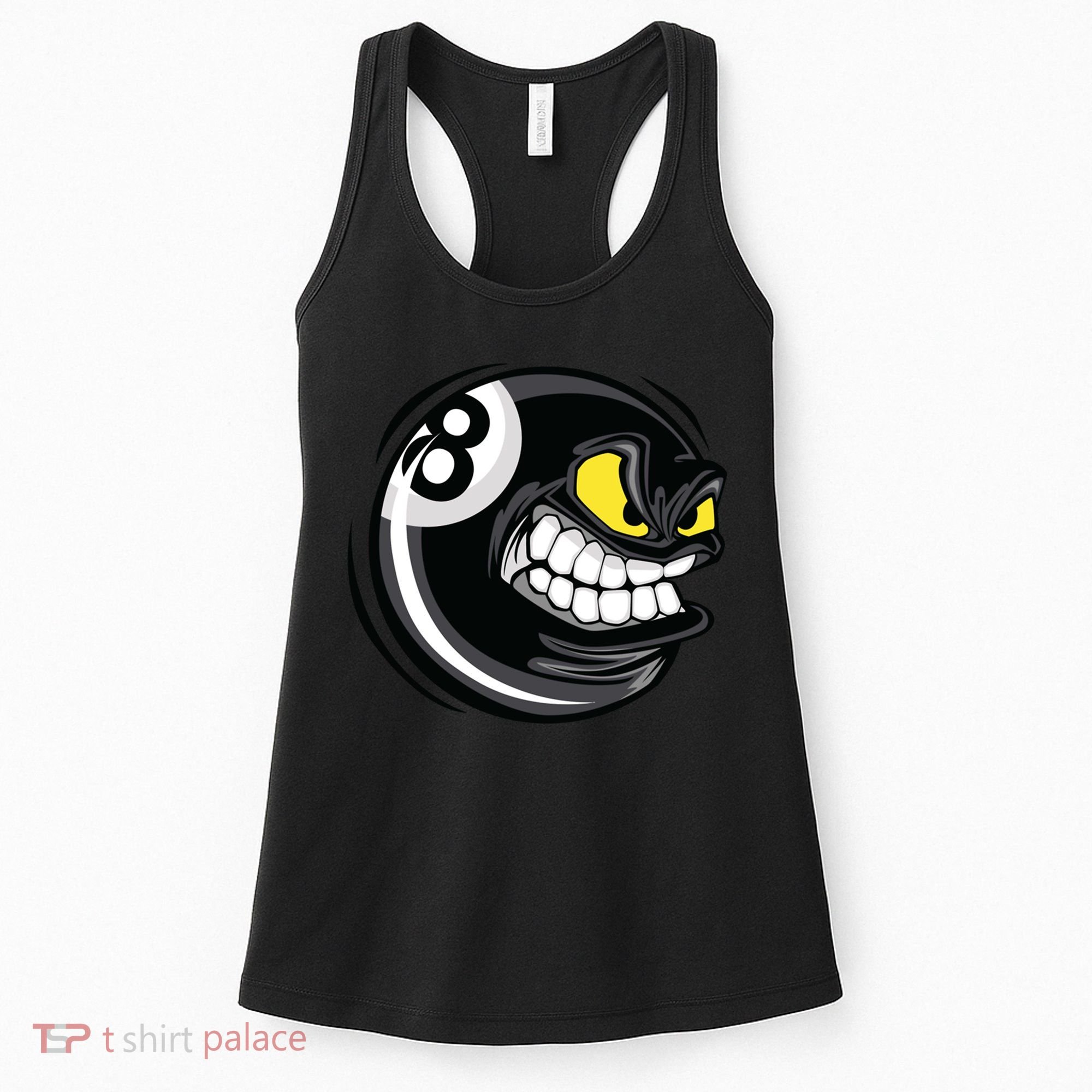 Billiards Dad Funny 8 Ball Angry Billiards Gift For Father’s Day Women's Tank Top