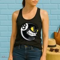 Billiards Dad Funny 8 Ball Angry Billiards Gift For Father’s Day Women's Tank Top thumb 2