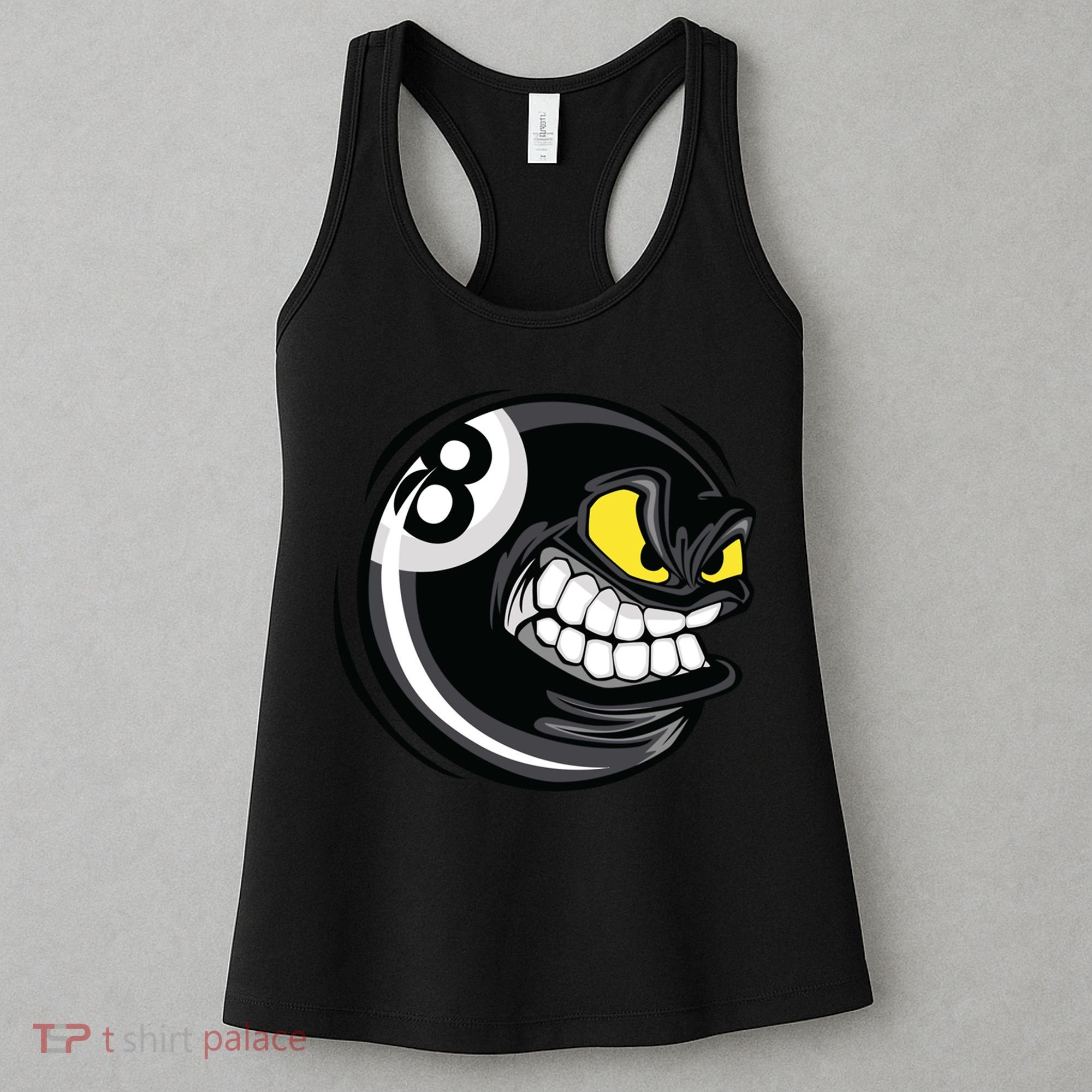 Billiards Dad Funny 8 Ball Angry Billiards Gift For Father’s Day Women's Tank Top