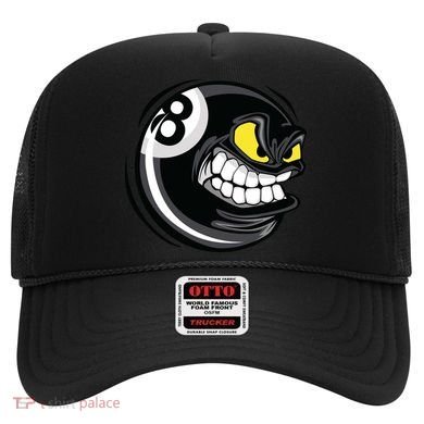 Billiards Dad Funny 8 Ball Angry Billiards Gift For Father’s Day Hat