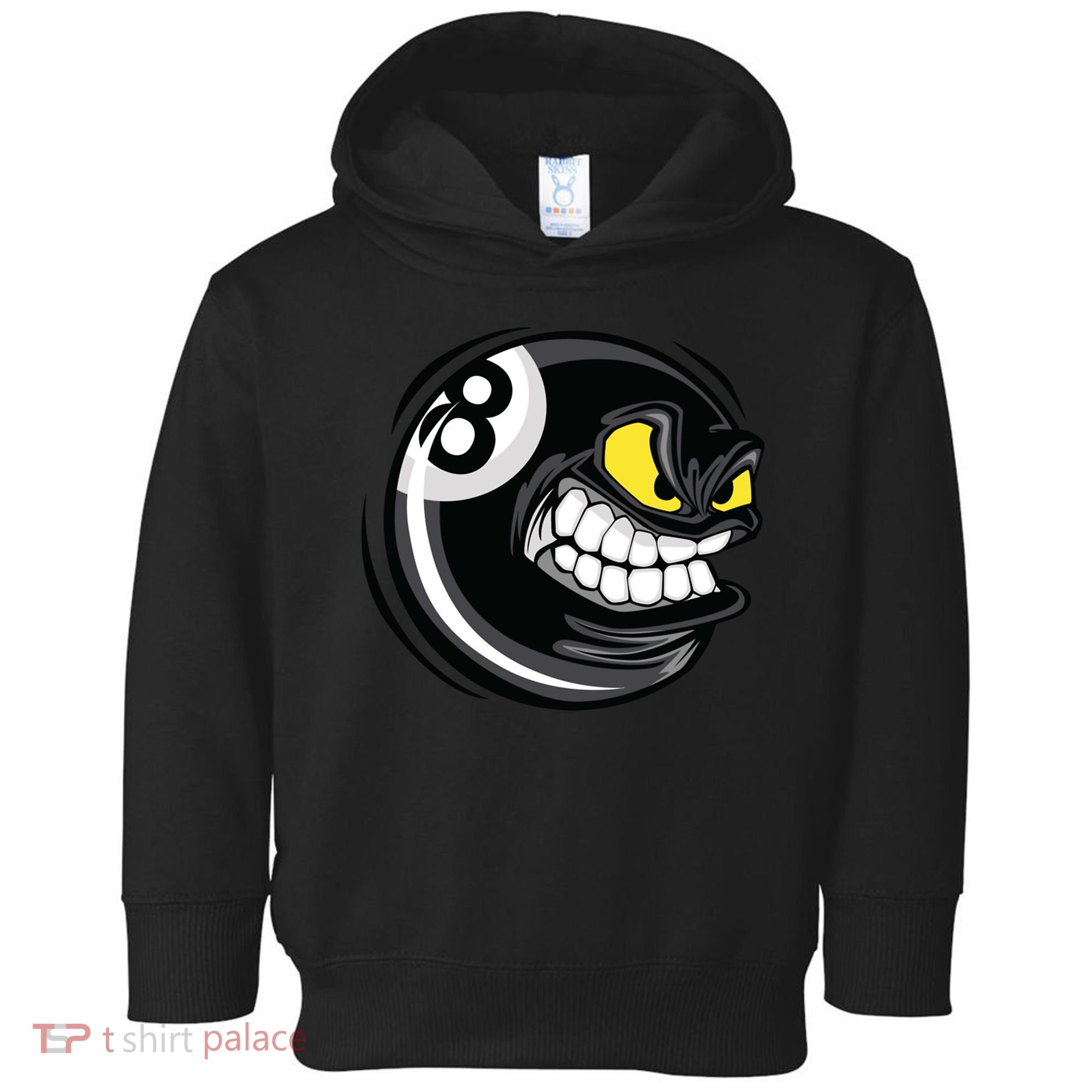 Billiards Dad Funny 8 Ball Angry Billiards Gift For Father’s Day Toddler Hoodie