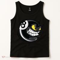 Billiards Dad Funny 8 Ball Angry Billiards Gift For Father’s Day Tank Top thumb 2