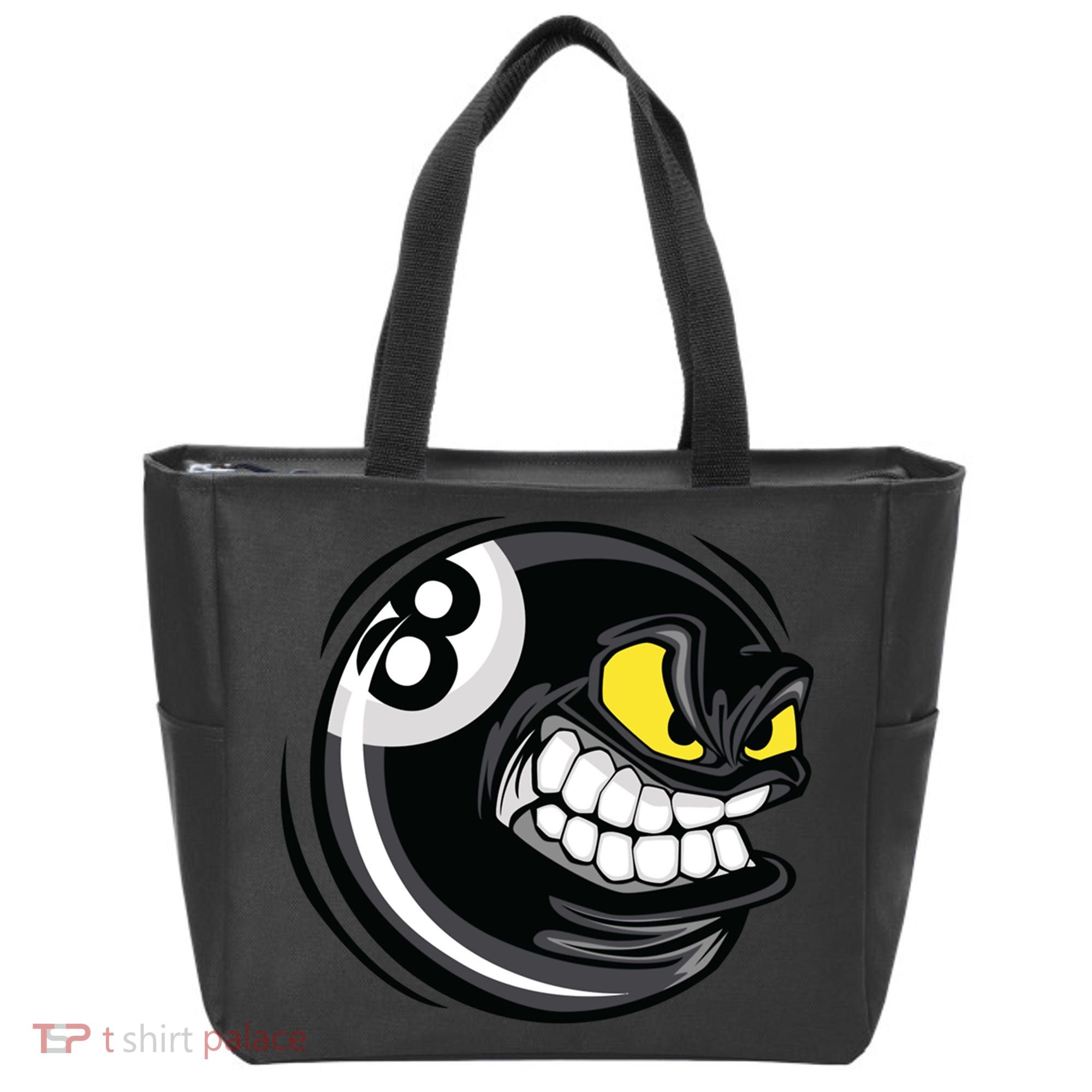Billiards Dad Funny 8 Ball Angry Billiards Gift For Father’s Day Tote Bag