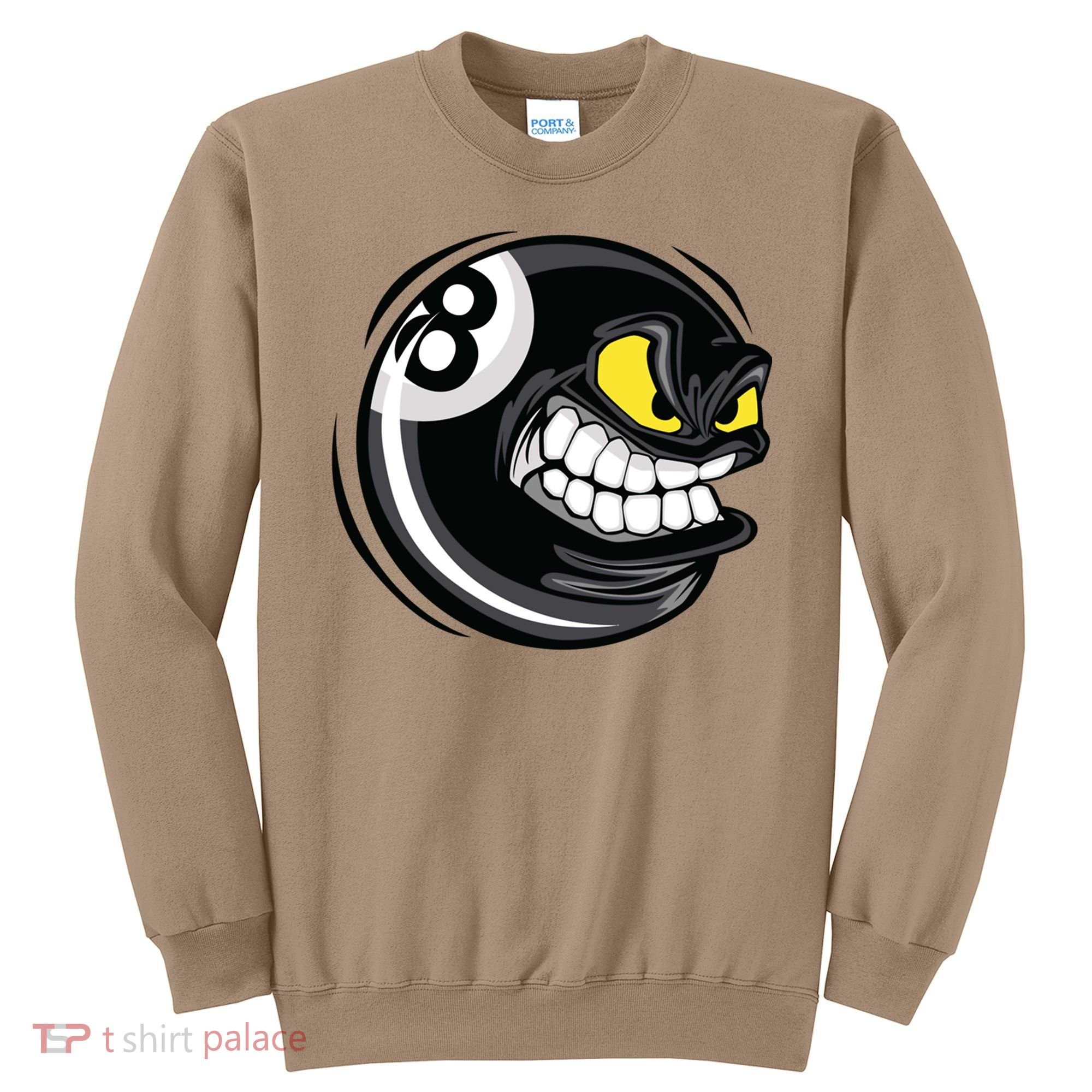 Billiards Dad Funny 8 Ball Angry Billiards Gift For Father’s Day Sweatshirt