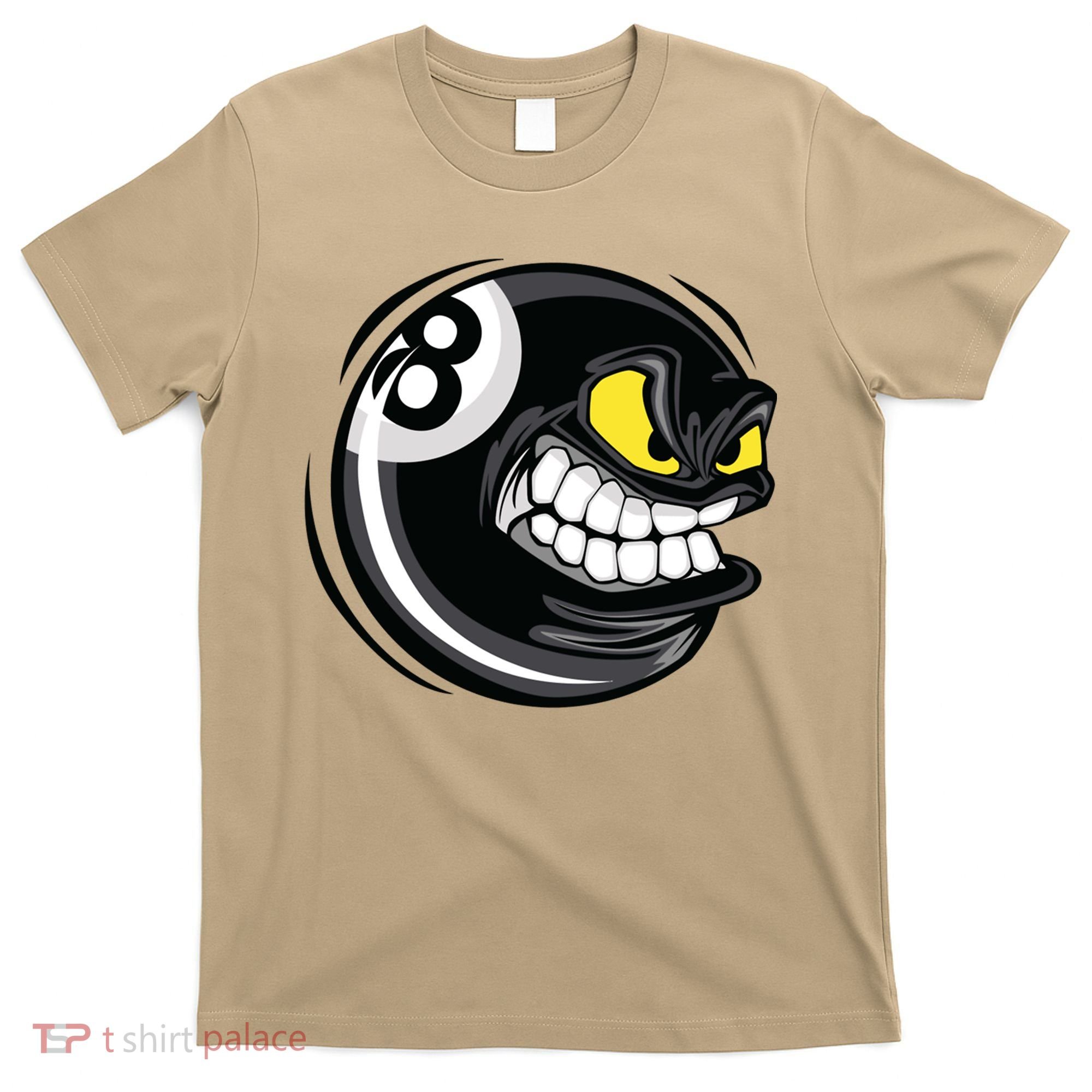 Billiards Dad Funny 8 Ball Angry Billiards Gift For Father’s Day T-Shirt