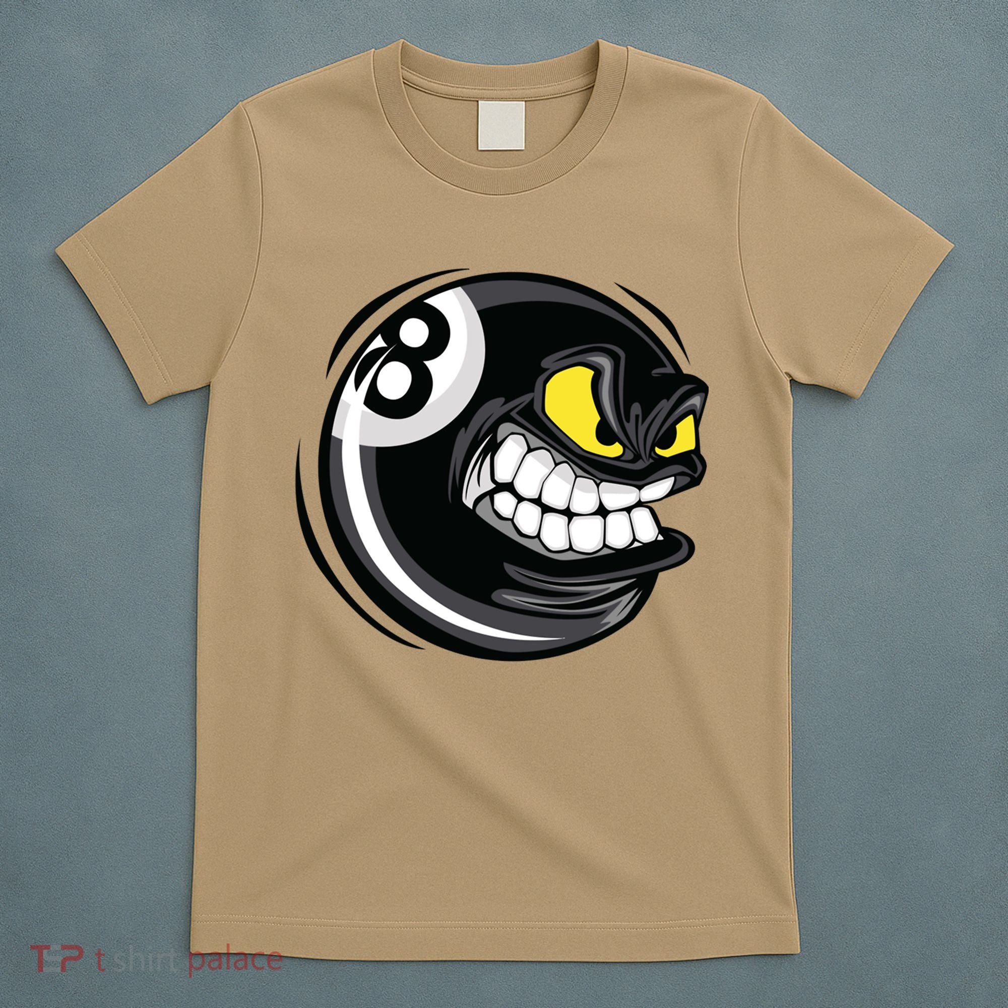 Billiards Dad Funny 8 Ball Angry Billiards Gift For Father’s Day T-Shirt